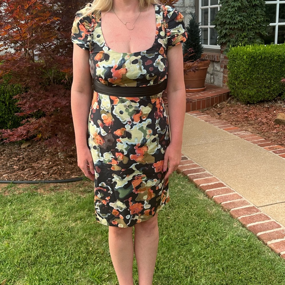 Anthropologie midi dress size 6
